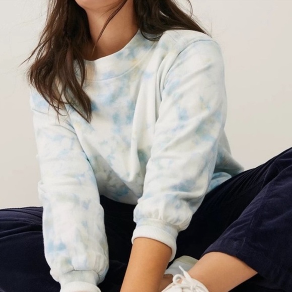 Anthropologie Tops - Pilcro and the Letterpress by Anthropologie Tie Dye Elayna Cropped Sweatshirt XS